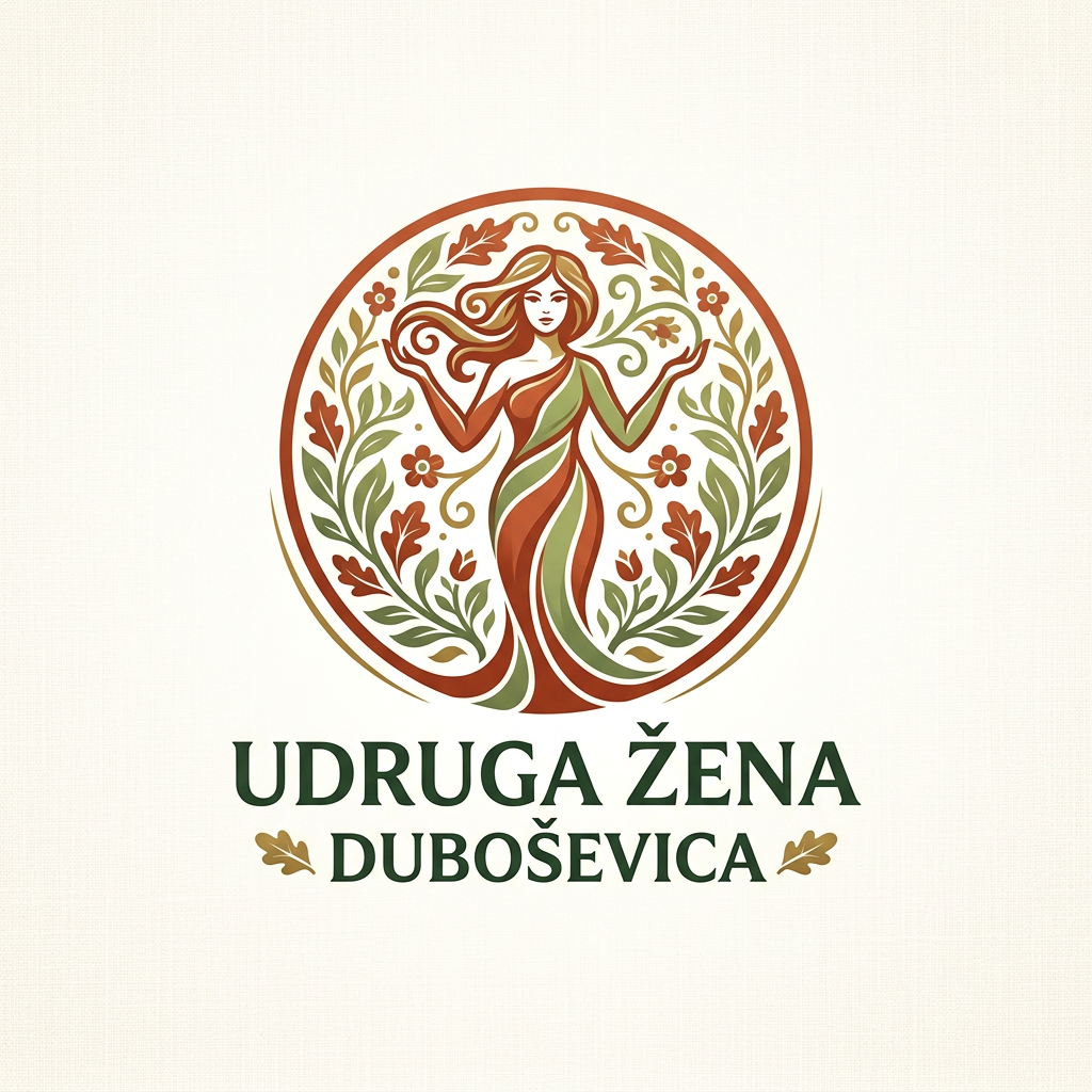 Logo of Udruga Žena Duboševica